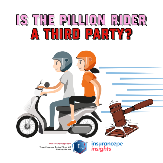 pillion rider